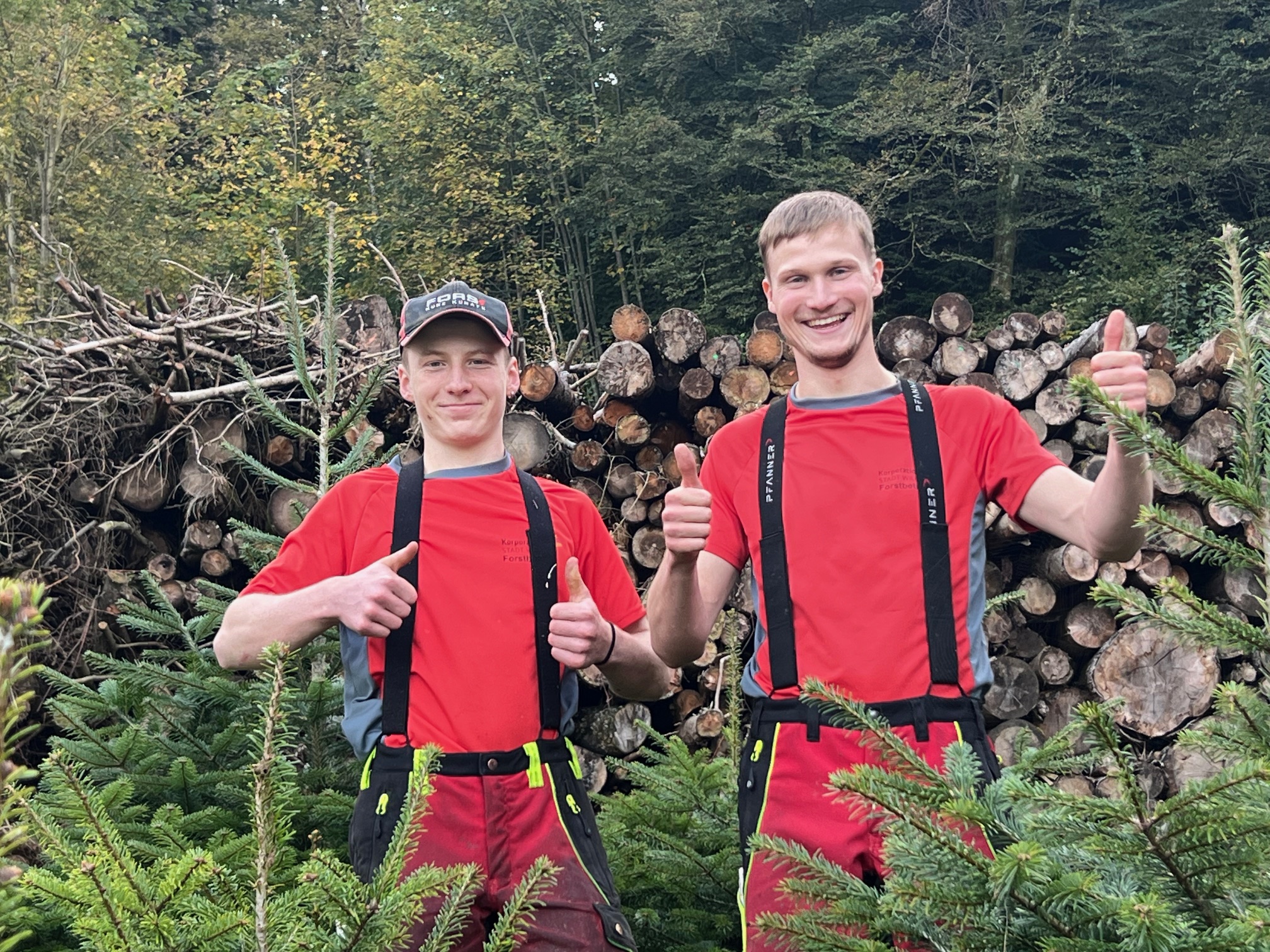 Unsere neuen Forstwarte EFZ in Ausbildung – Oktober 2024